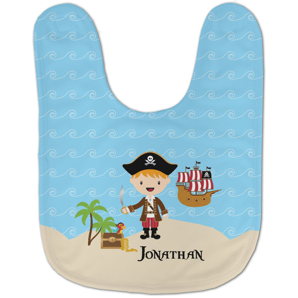 Pirate Scene Baby Bib - AFT flat