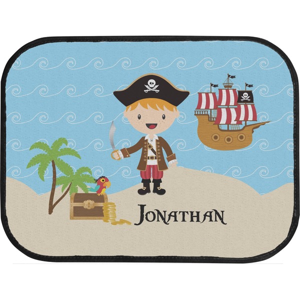 Personalized Pirate Custom Car Floor Mats (Back Seat)