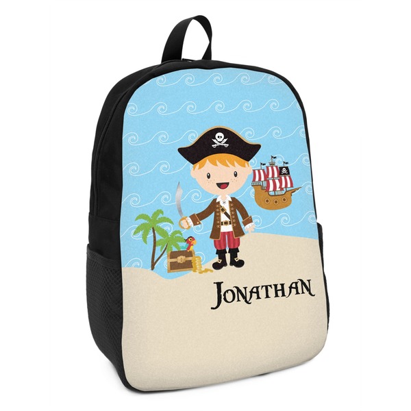 Custom Pirate Scene Kids Backpack (Personalized)