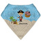 Pirate Scene Bandana Bib (Personalized)