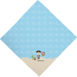 Pirate Scene Dog Bandana Scarf w/ Name or Text