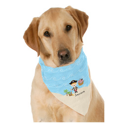 Pirate Scene Dog Bandana Scarf w/ Name or Text