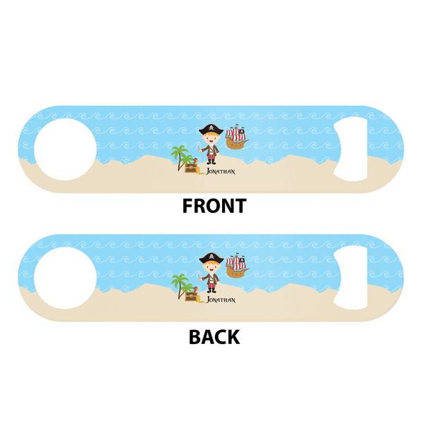 Pirate Scene Bar Bottle Opener - White - Approval