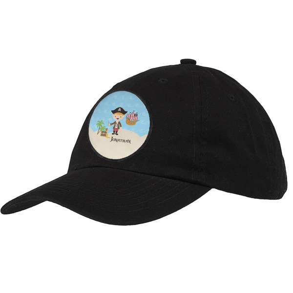 Custom Pirate Scene Baseball Cap - Black (Personalized)