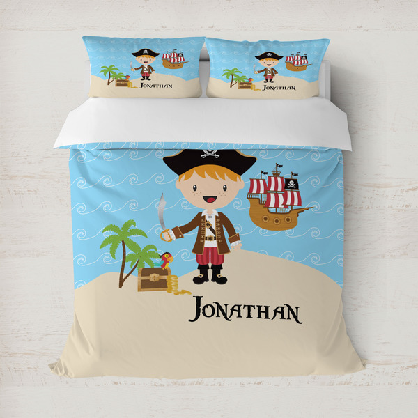 Custom Pirate Scene Duvet Cover (Personalized)