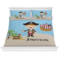 Pirate Scene Comforter Set - King (Personalized)