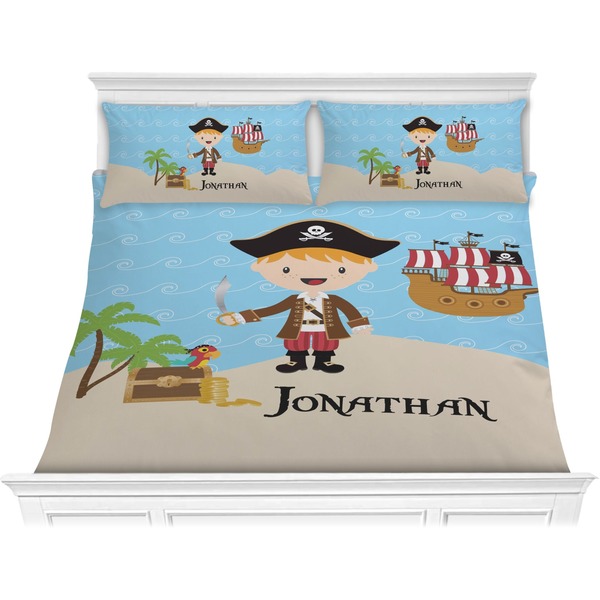 Custom Pirate Scene Comforter Set - King (Personalized)