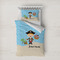 Pirate Scene Duvet Cover Set - Twin XL (Personalized)
