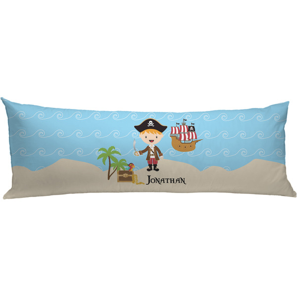 Custom Pirate Scene Body Pillow Case (Personalized)