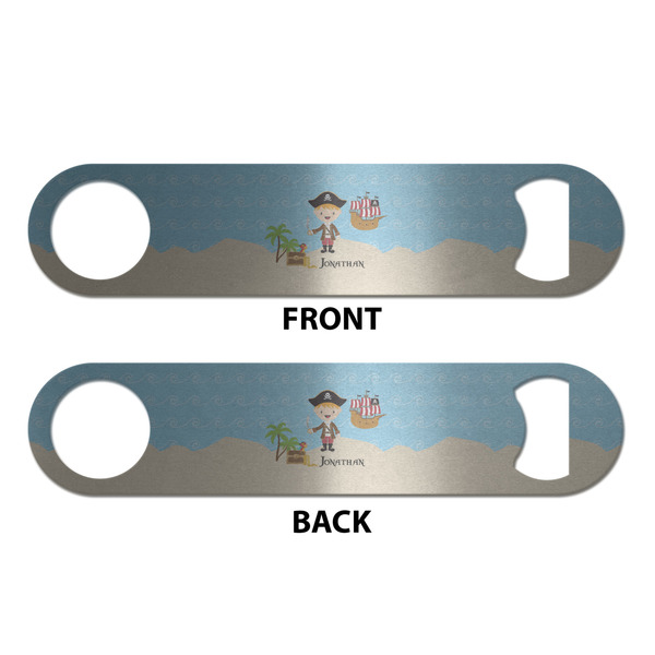 Pirate Scene Bottle Opener - Front & Back