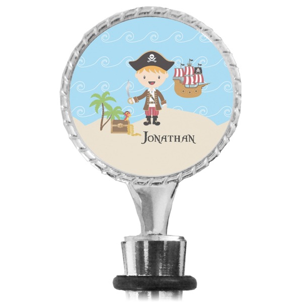 Personalized Pirate Bottle Stopper Main View