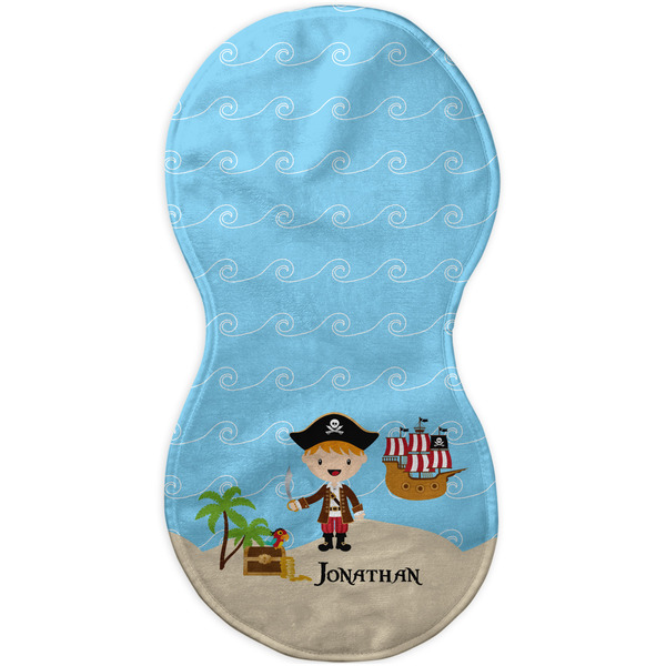 Pirate Scene Burp Peanut Shaped Flat