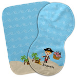 Pirate Scene Burp Cloth (Personalized)