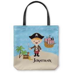 Pirate Scene Canvas Tote Bag (Personalized)