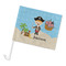 Pirate Scene Car Flag (Personalized)