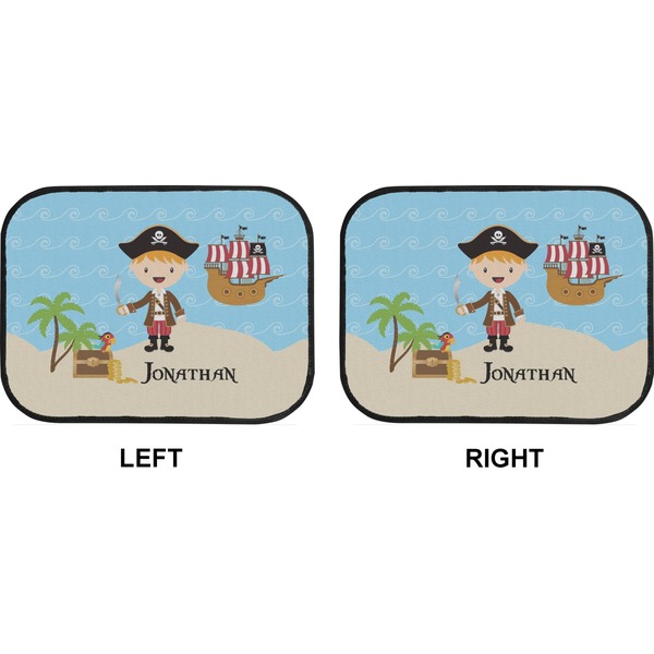 Personalized Pirate Car Floor Mats (Back Seat) (Approval)