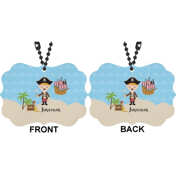 Pirate Scene Car Ornament (Approval)