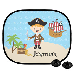 Pirate Scene Car Side Window Sun Shade (Personalized)