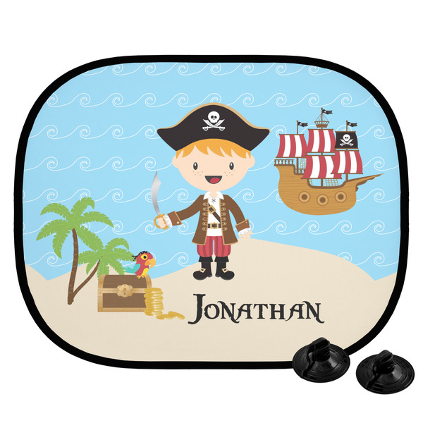 Custom Pirate Scene Car Side Window Sun Shade (Personalized)