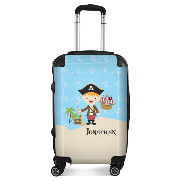 Custom Pirate Scene Suitcase - 20" Carry On (Personalized)