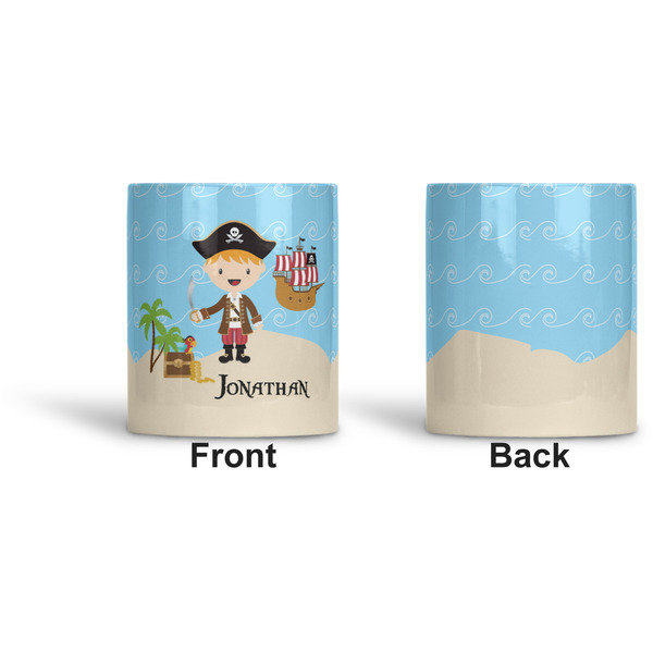 Pirate Scene Ceramic Pen Holder - Apvl