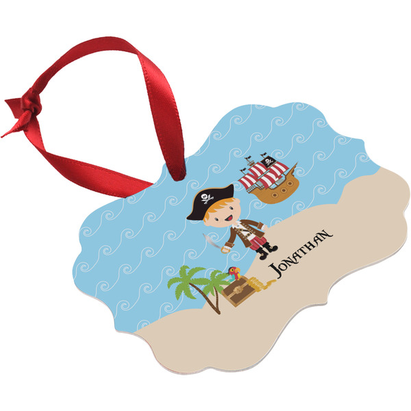 Personalized Pirate Christmas Ornament