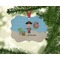 Personalized Pirate Christmas Ornament (On Tree)