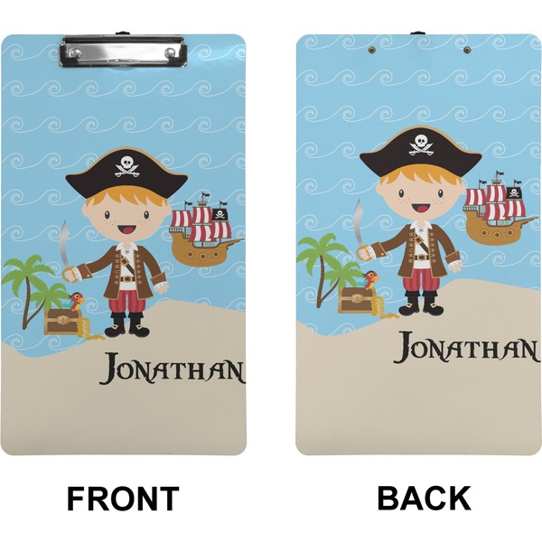 Personalized Pirate Clipboard (Legal) (Front + Back)
