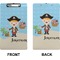 Personalized Pirate Clipboard (Legal) (Front + Back)