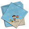 Pirate Scene Cloth Napkins (Set of 4) (Personalized)