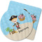 Pirate Scene Rubber Backed Coaster (Personalized)