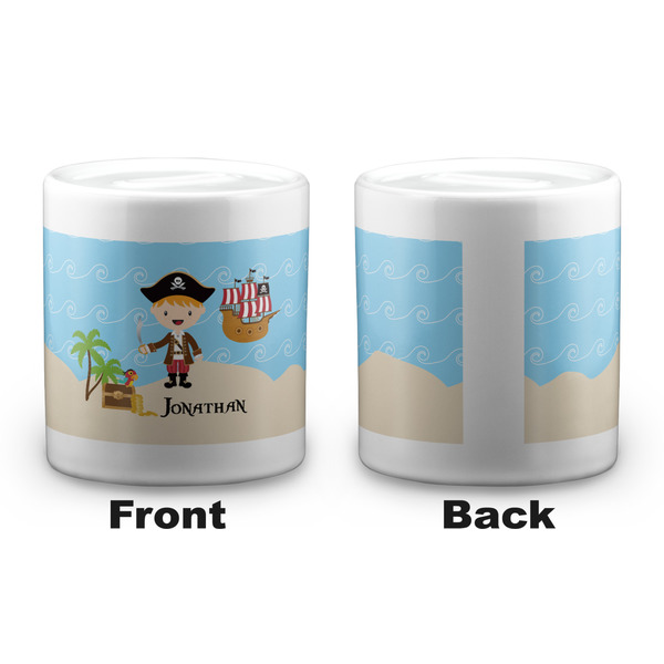 Pirate Scene Coin Bank - Apvl
