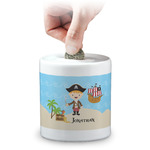 Pirate Scene Coin Bank (Personalized)