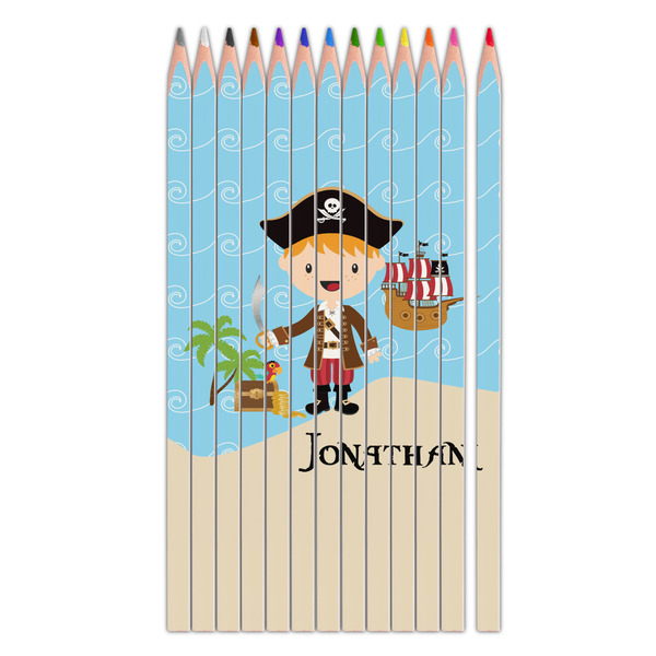 Custom Pirate Scene Colored Pencils (Personalized)