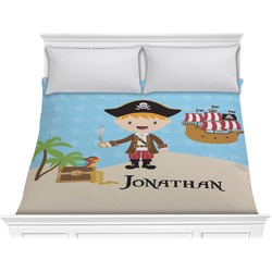 Pirate Scene Comforter - King (Personalized)