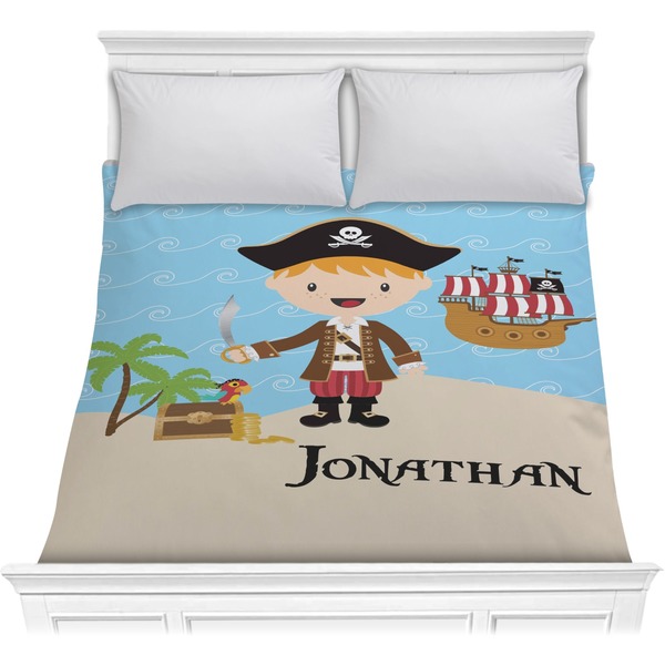 Custom Pirate Scene Comforter - Full / Queen (Personalized)