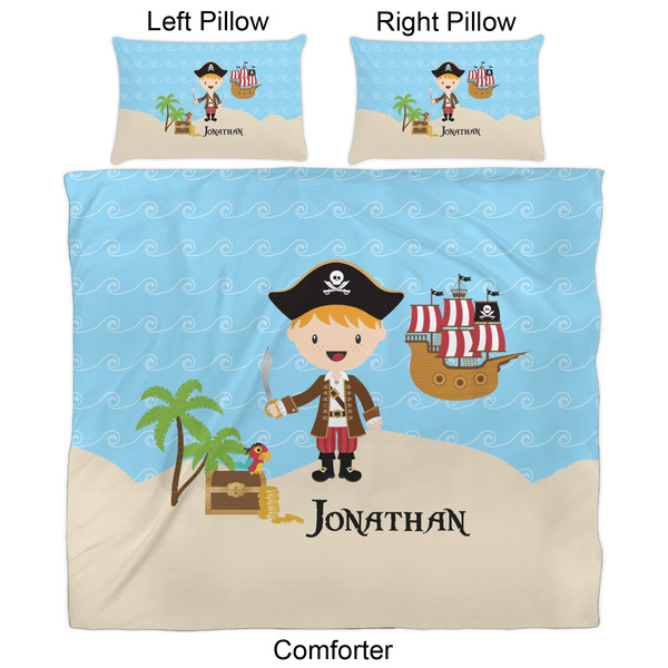 Pirate Scene Comforter Set - King - Approval