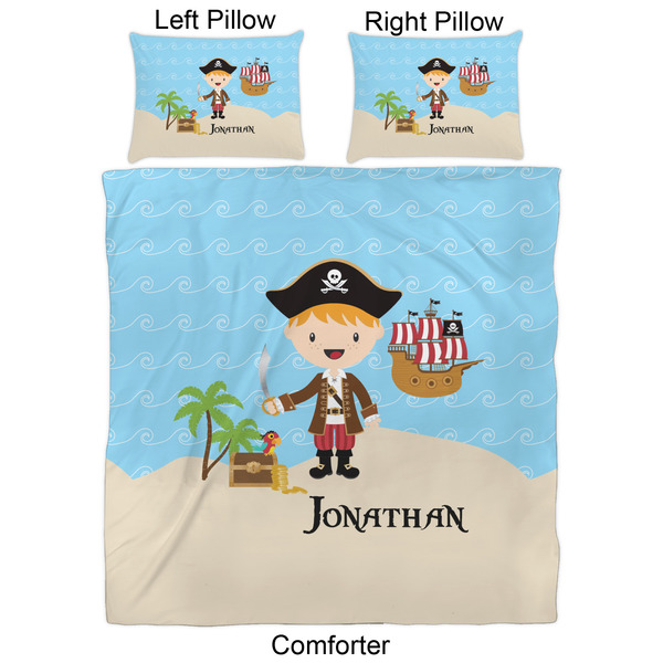 Pirate Scene Comforter Set - Queen - Approval