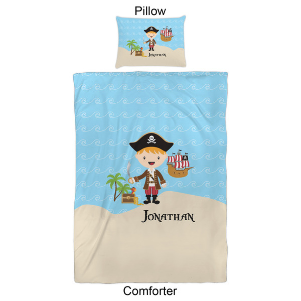 Pirate Scene Comforter Set - Twin XL - Approval