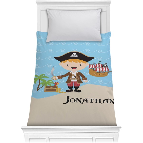 Custom Pirate Scene Comforter - Twin XL (Personalized)
