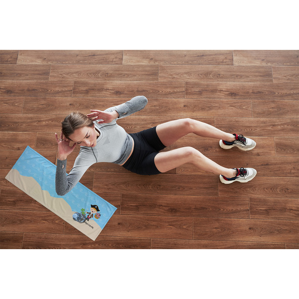Pirate Scene Cooling Towel- Lifestyle