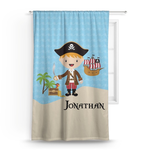 Custom Pirate Scene Curtain (Personalized)