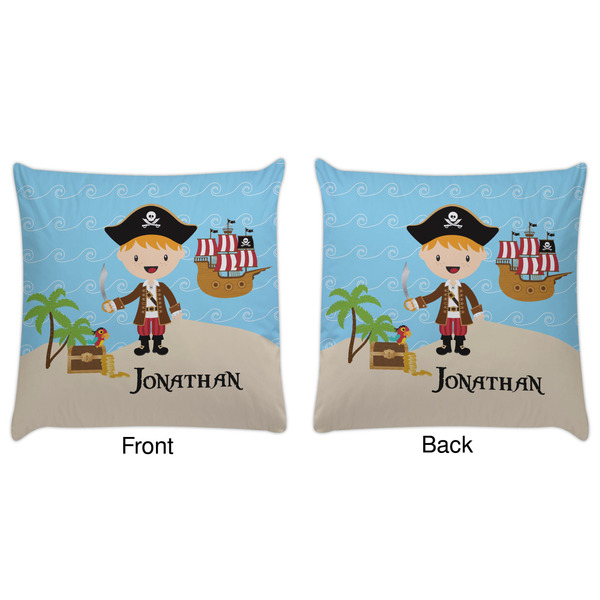 Pirate Scene Decorative Pillow Case - Approval