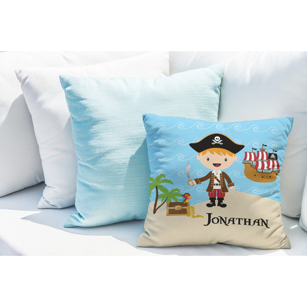 Pirate Scene Decorative Pillow Case - LIFESTYLE 2