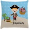 Personalized Pirate Decorative Pillow Case (Personalized)