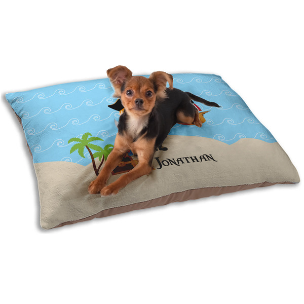 Pirate Scene Dog Bed - Small LIFESTYLE