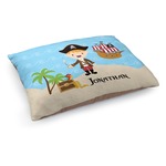 Pirate Scene Dog Bed - Medium w/ Name or Text