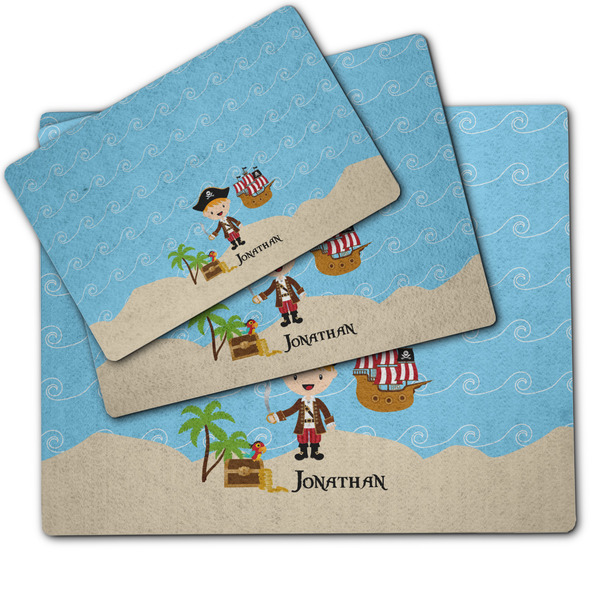 Pirate Scene Dog Food Mat - MAIN (sm, med, lrg)