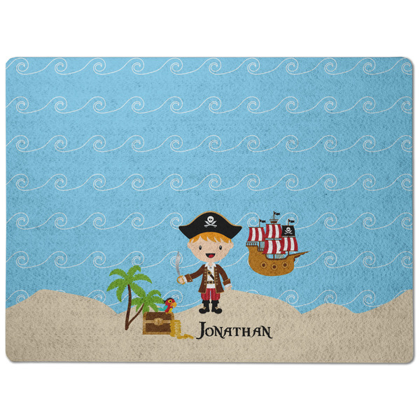 Pirate Scene Dog Food Mat - Medium without bowls