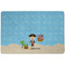 Pirate Scene Dog Food Mat - Small without bowls